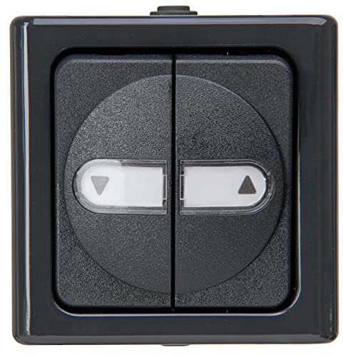Kopp BLUE ELECTRIC 561515005 - Interruttore per tapparelle, colore: Antracite