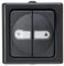 Kopp BLUE ELECTRIC 561515005 - Interruttore per tapparelle, colore: Antracite