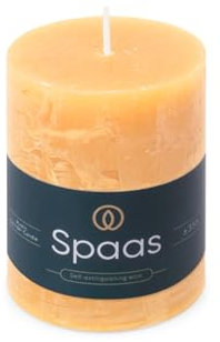 Spaas Rustic Pillar Candle 70/95 mm 35h, Sand