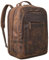 STILORD 'Erikson' Rucksack Leder XL Laptoprucksack 15 16 17 Zoll Business Backpack Großer Lederrucksack Vintage mit Trolley-Aufstecksystem und Anti Diebstahl Fach, Farbe:zamora - braun