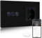BSEED Smart ZigBee Rollladenschalter mit Steckdose, Alexa ZigBee Steckdose mit Verbrauchsmessung, Kompatibel mit Alexa und Google Home, 1 Weg Touch Schalter Schwarz (Tuya ZigBee Hub erforderlich)