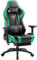 Dowinx Gaming Stuhl - Bürostuhl mit Hoher Belastbarkeit- PU Leder Gamer Stuhl mit 4D Armlehnen und Fußstütze - Ergonomischer Gaming Chair - als Gaming-Sessel Geeignet - 150 kg(Grün)