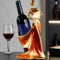 Wine Rack, Single Bottle Wine Holder, Modern Style Wine Rack, Countertop & Tabletop Dining Table Centrepiece Ornaments, Living Room Kitchen Storage Rack Cabinet Interior Decor Gifts for Christmas