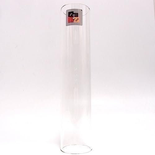 Glaszylinder 250 55 55 mm Petroleumlampe klar Ersatz Glaskolben Lampe Glühlicht