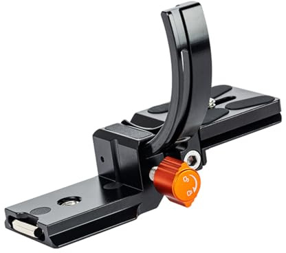 Fotopro Camera Vertical Bracket, Tripod Mount Ring Lens Mount, Rotatable Collar Mount Plate for DSLR SLR, Fits Plate for Arca Type, Supporting 64.8mm Lens Horizontal and Vertical Shooting