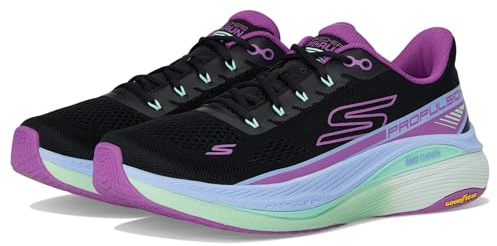 Skechers MAX Cushioning Propulsion Damenschuhe 128901 BKPR 128901 BKPR Schwarz, EU 41