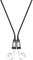 Lawonda Halteband Kompatibel mit AirPods 1/2/ 3, AirPods Pro, Pro 2, PU-Leder Anti-Verlust-Umhängeband für AirPods Strap Halter Band AirPods Halterung Magnetisch Sport-Saiten-Umhängeband Schwarz