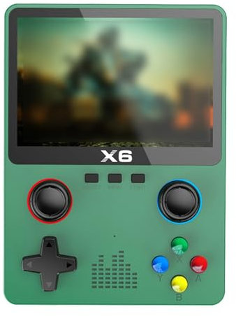 Console di gioco portatile, console di gioco retrò per bambini e adulti, console di gioco portatile con schermo con giochi classici, supporta per collegare TV e due giocatori, regali per ragazzi