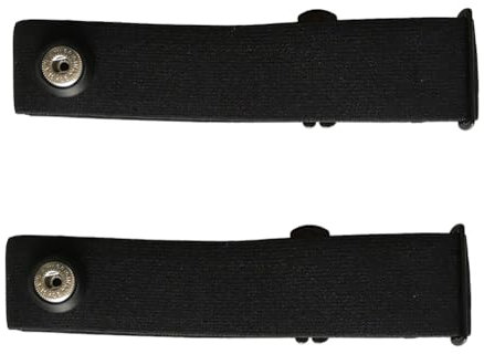 Rfeeuubft 2 Stück Herzfrequenzgurt Brustgurt Aus Nylon mit Herzfrequenzsensor