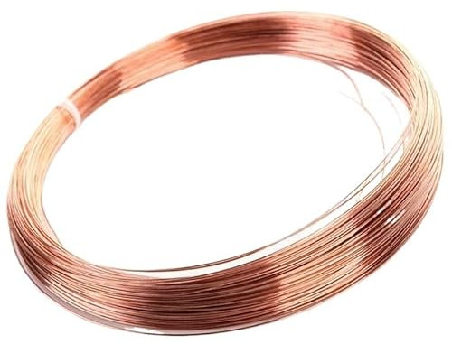 LDHNFBYV Alambre de Cobre Puro T2 Bobina de Cobre Alambre de Cobre Conductor, Alambre superfino, 0,1 0,2 0,3 0,4 0,5 1,0 1,5 2,0~5 mm 1/5 M(2.0mm,5 Meter)