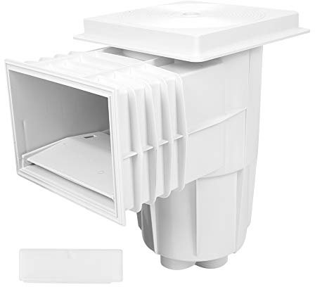 Piscina Skimmer Natación Skimmer Cesta de Cesta de Piscina Herramienta de skmiming de Piscina para Piscinas Familiares y comerciales Hechas de Material de plástico de tamaño