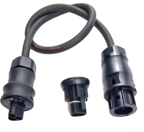 Industrielles flexibles Netzanschlusskabel für Betteri BC01 Wechselrichter, AC-Netzkabel mit Wieland und Elastomer-Ummantelung IEC 60332-1-2 (5 Meter)