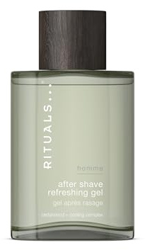 RITUALS Homme After Shave Gel für Männer, Erfrischendes mit Ginseng und Cooling-Komplex, beruhigt und spendet Feuchtigkeit, 100 ml