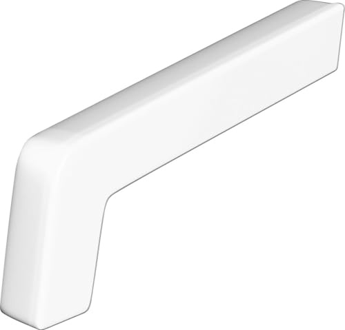 PVC-Seitenteile WeiÃƒŸ 9 cm 2 StückArt.Nr. 8552382