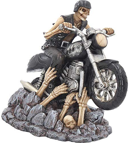Nemesis Now B3654J7 Ride Out of Hell James Ryman Figur, Kunstharz, 16 cm, Grau
