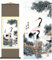 Grace Art Asiatisches Wandbild, Kraniche in einem Kiefernbaum