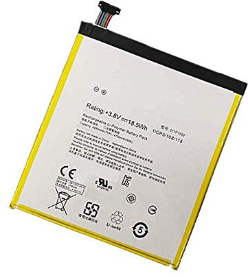 WXKJSHOP Batteria di ricambio compatibile con ASUS ZENPAD 10 Z300C Z300CL Z300CG 10.1 Series Notebook C11P1502 (1ICP3/108/118) (1ICP3/108/118) 3,8 V