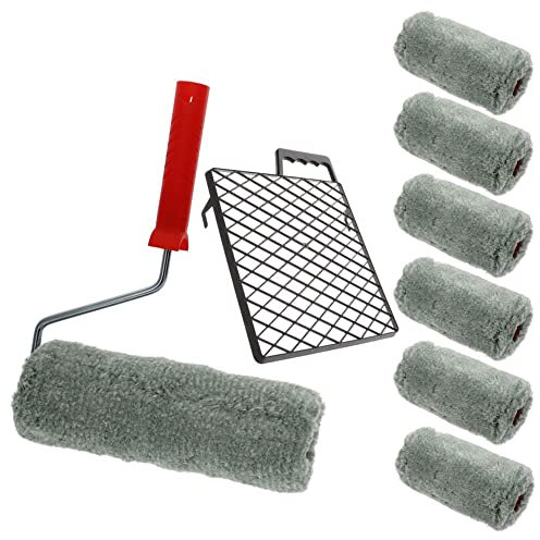 Farbrolle Polyamid 18mm 25 cm Maler Rolle Farb Walze Tapete Putz langflorig