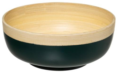 Five - Saladier en Bambou D 20 cm Bleu pétrole