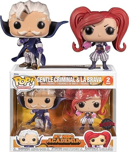 Pop! My Hero Academia - Gentle Criminal & La Brava 2 Pack