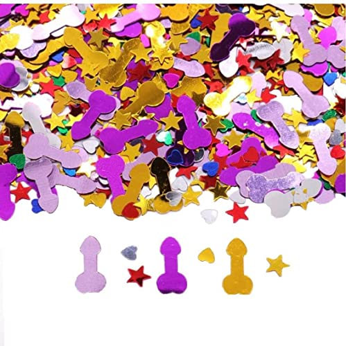 Vepoty Paillettes Colorées pour Décoration De Saint-Valentin, Célébration, Mariage - Confetti Sprinking Party Table