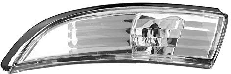 Auto Tür Außenspiegel Anzeige Linse, Dioche Blinker Tür Außenspiegel Anzeige Linse Klar Passend für Mk7/Mk7.5 2009-2017Rechte Seite(Links)