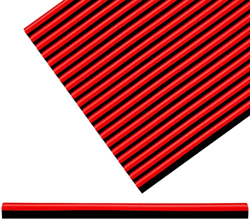 Jagowa 20PCS Car Air Outlet Trim Strip Car Interior Decoration Air Conditioner Strip Vent Outlet Trim(Red)