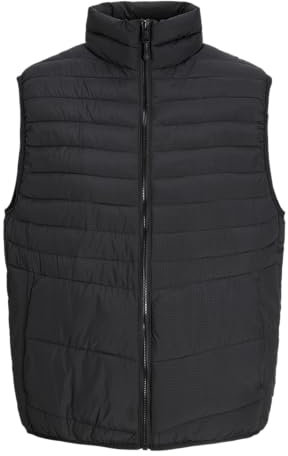 JACK & JONES JJESTATE Packable BW Collar NOOS 12256987,Schwarz,XL