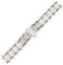 SCHIK Bracelet en céramique pour montre Guess Light Plus Bracelet en acier inoxydable 23 x 14 mm, 23-14mm, Agate