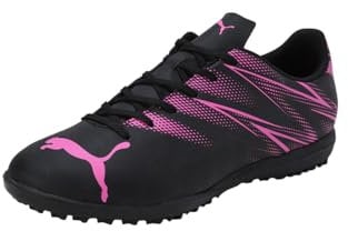 Puma Mens Attacanto Turf Training Football Boots (9 UK) (Black/Pink)