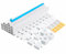 RAZCC Cord Hider, 315 Inch Cable Raceway Kit for Cable Management, 20 Pack, White
