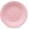 PAW - Assiette Jetable en Carton (18 cm) I Lot de 8 I Assiettes Jetables Idéales pour Mariage, Communion, Fêtes, Anniversaire I Impression de Assiettes en Papier à Base d'eau I Pois Rose Clair