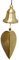 MagiDeal Carillon éolien, Cloche à Vent, Fournitures de fête, Artisanat décoratif en Laiton, Sculpture à Vent Suspendue, Pendentif pour Porche extérieur, D