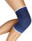 ECO KNIEBANDAGE elastisch Blau Gr. L Sportbandage Kniebandagen Knie Bandage Bandagen Knieschoner Kniestütze Knieverband (Größe L - 11)