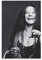 HSYIFF Foto Auf Leinwand Senza Cornice 60 * 90cm Janis Joplin Poster Wall Art per ufficio Home Decor Camera da letto Decorazione Regalo