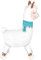 DazzJoy Alpaka Luftballons Tiere mit Rädern, XXL Luftballon Tiere Ballons Alpaka, Folienballon Tiere Geburtstag, Alpaka Ballon Tiere für Dschungel Deko Geburtstag, Party Animals, Kindergeburtstag Deko