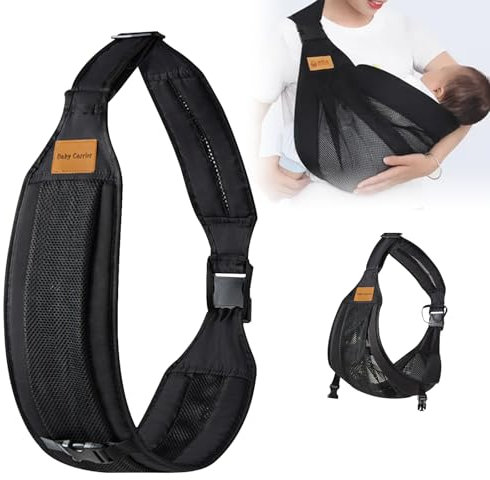 Babytrage Seitlich, Kleinkind Trage Seitlich, Atmungsaktive Verstellbare Babytrage, Baby Seitentrage, Babytragetuch, Babytrage Carrier, Seitlich Babytragetuch Kleinkinder(Bis 20 kg Unter 4 Jahren)