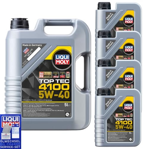 9 Liter Original 3701 Top Tec 4100 5W-40 Öl Motoröl Motorenöl