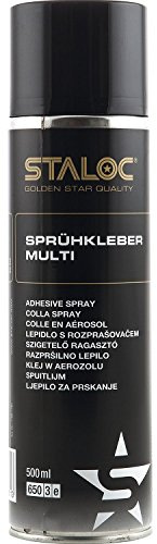 STALOC Sprühkleber Multi | feinzerstäubender Kleber für unterschiedlichste Materialien | universell | 500 ml