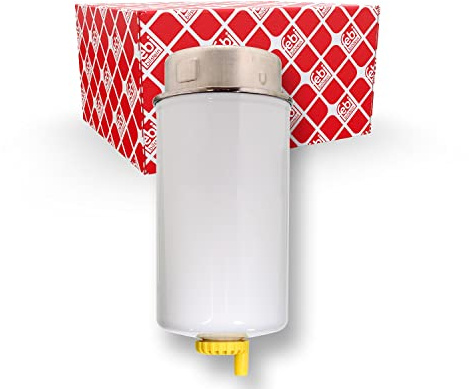 febi bilstein 101648 Kraftstofffilter , 1 Stück | Febi Kraftstofffilter Leitungsfilter mit Wasserabscheider