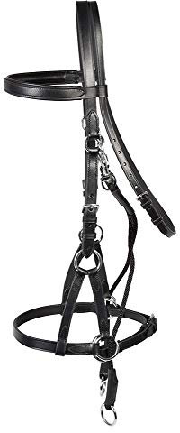 PFIFF 102467 Gebisslos-Zaum, schwarz Full