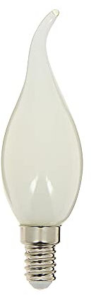 Xanlite Ampoule Filament LED Flamme Coup De Vent Culot E14 - Angle Éclairage 320°- 4W Équivalant 40W - 470 Lm - Lumière Blanc Chaud - RFV470FCO