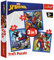 Trefl 916 34841 EA 3 in 1 Spiderman, Multicolored