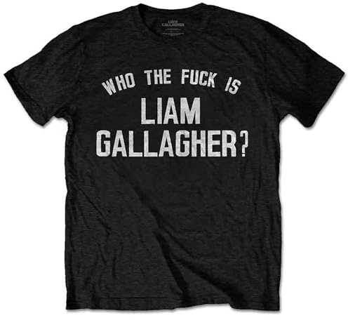 T-Shirt # M Unisex Black # Who the Fuck?
