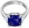 Swarovski Damen-Damenring ATTRACT Metall Swarovski-Kristall 55 Silber 32010482