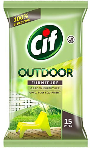 Cif Outdoor Furniture Wipes 15 Piece