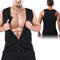 Haofy Canotta Dimagrante per Uomo, Canottiera Dimagrante Canotta Sportiva da Uomo Sauna Shapewear Senza Maniche Neoprene Gilet Dimagrante per Fitness Flat Belly, Magliette Gilet da Sauna con Cerniera