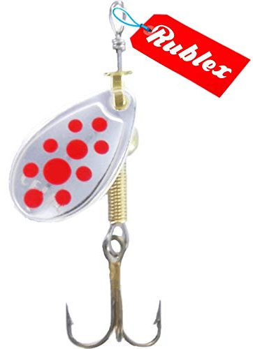 Rublex - 5 Cucharillas de Pesca Celta-0 APR 1,50 GMS.