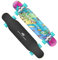 NENGGE 42 Zoll Longboard Maple Skateboard Jungen und Mädchen Brush Street Dance Board Anfänger Erwachsene Jugend Allrad-Skateboard Profi Komplettboard Cruiser,D