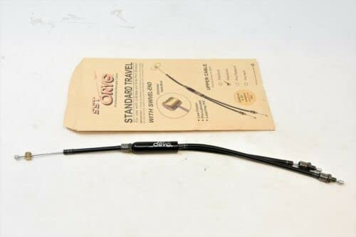 Hard To Find Bike Parts SST ORYG BMX SHORT GYRO UPPER BRAKE CABLE ROTOR HARDCORE BLACK 140/165 x 70mm